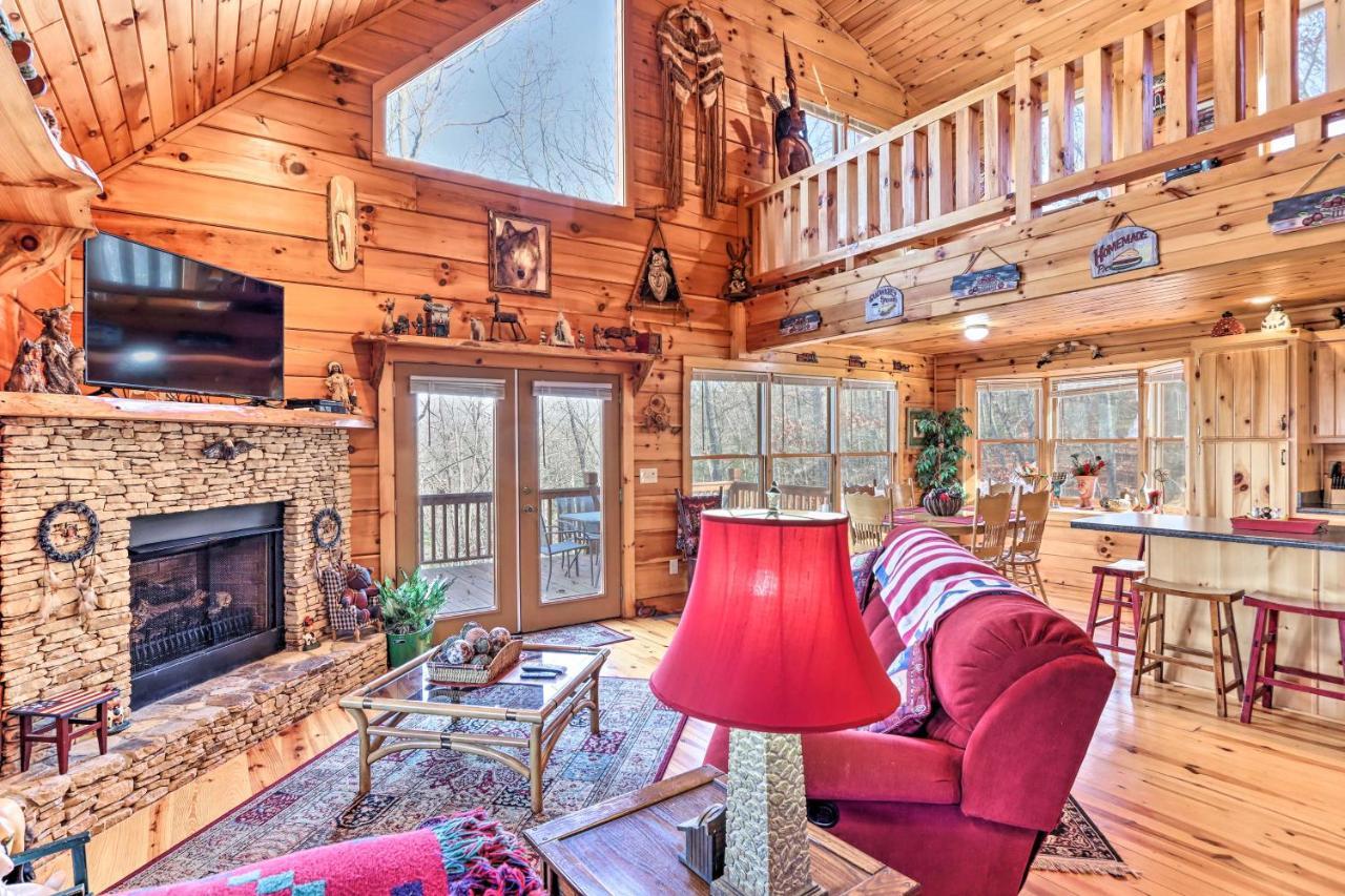 Wheelchair-Accessible Murphy Cabin With Fire Pit! Vila Exterior foto