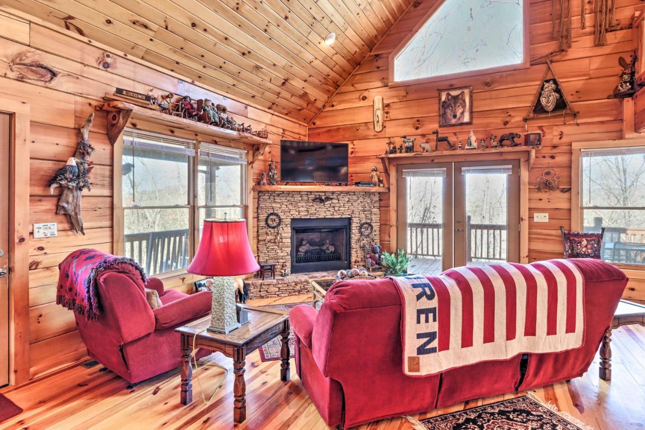 Wheelchair-Accessible Murphy Cabin With Fire Pit! Vila Exterior foto