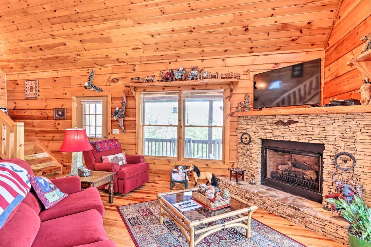 Wheelchair-Accessible Murphy Cabin With Fire Pit! Vila Exterior foto